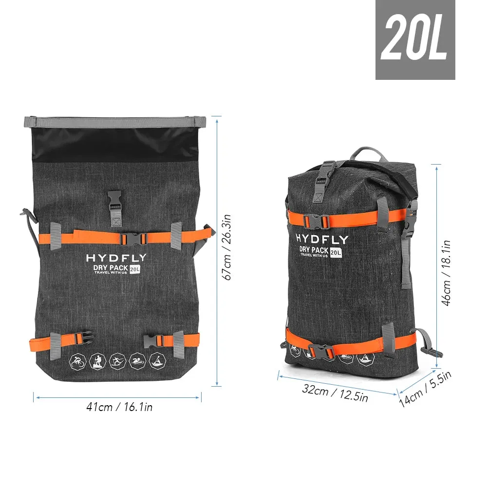 10L/20L Outdoor Waterproof Dry Bag - Essential Gear for Water Sports and Trekking