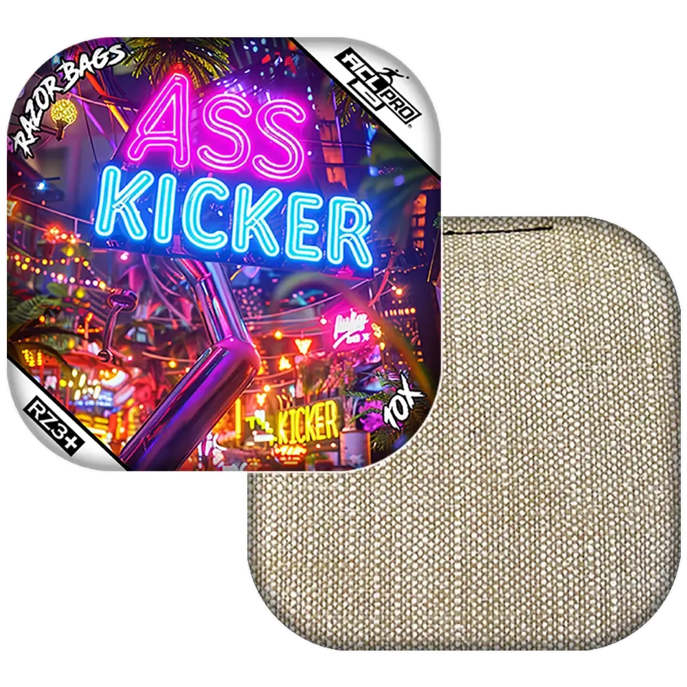 10X | Ass Kicker Neon | ACL PRO Razor Cornhole Bags