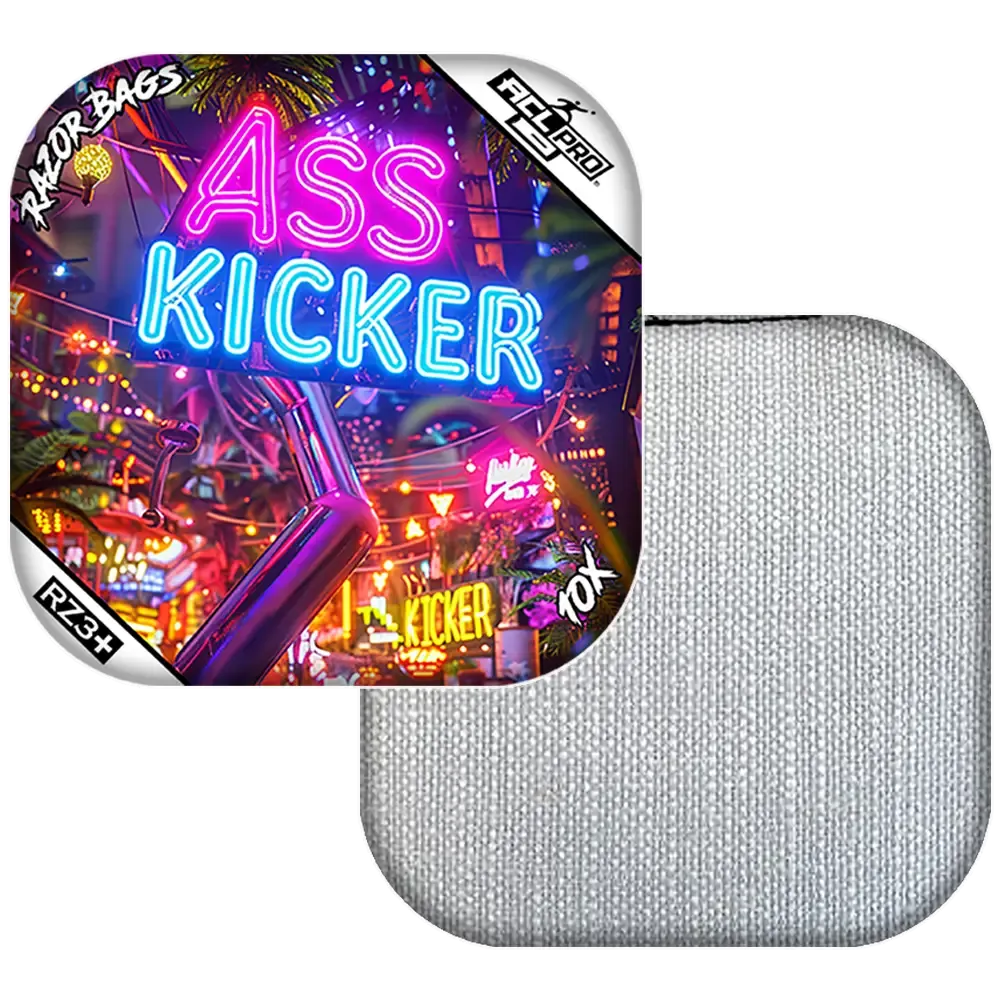 10X | Ass Kicker Neon | ACL PRO Razor Cornhole Bags