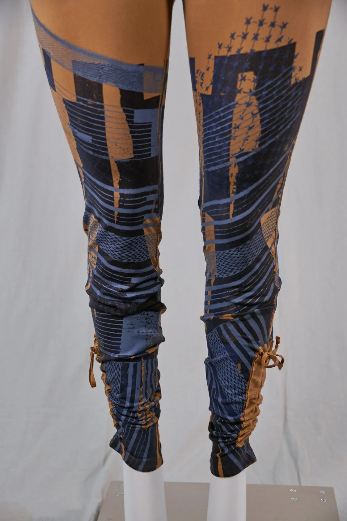 3319 Drawstring Legging-Coyote-P