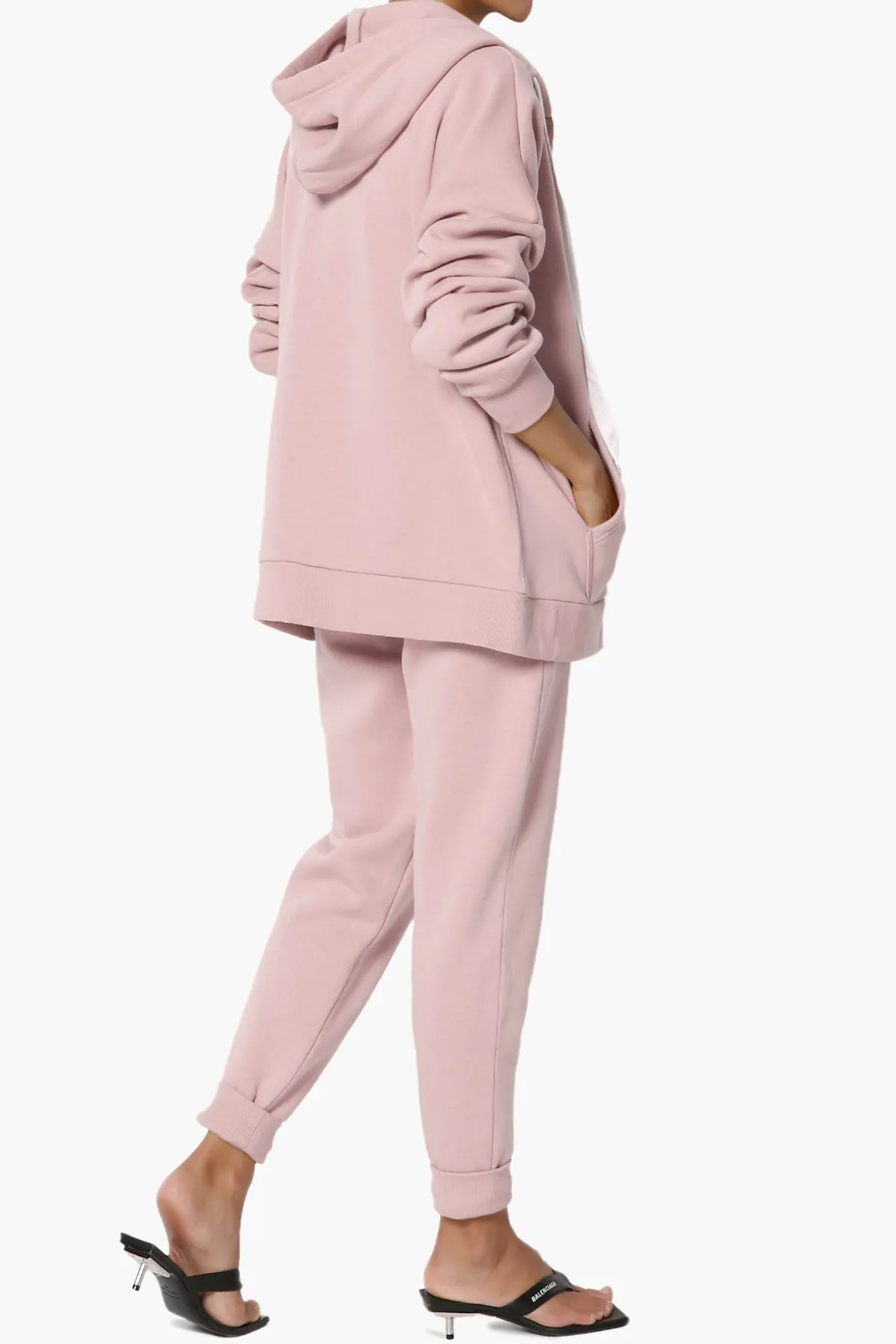 Accie Fleece Jacket & Jogger Pants Set PLUS