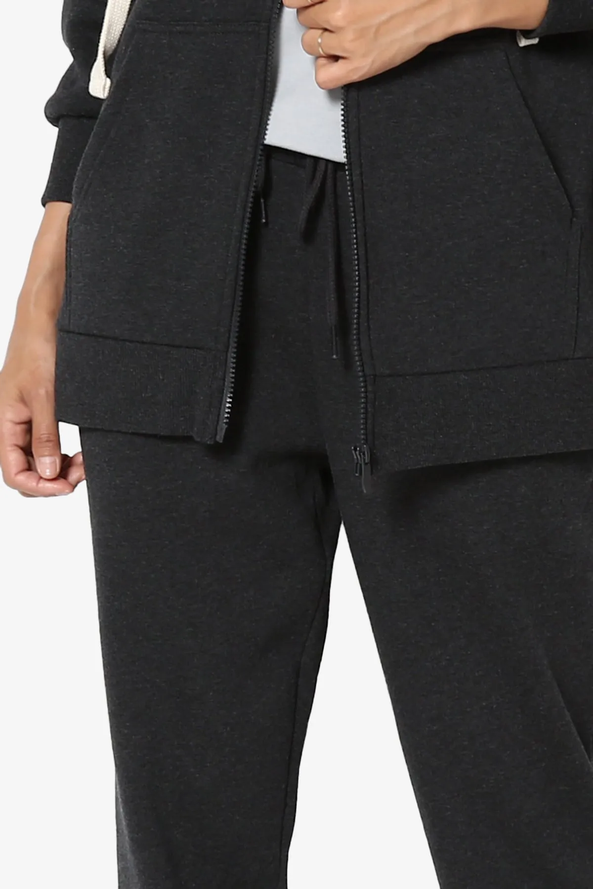 Accie Fleece Jacket & Jogger Pants Set PLUS