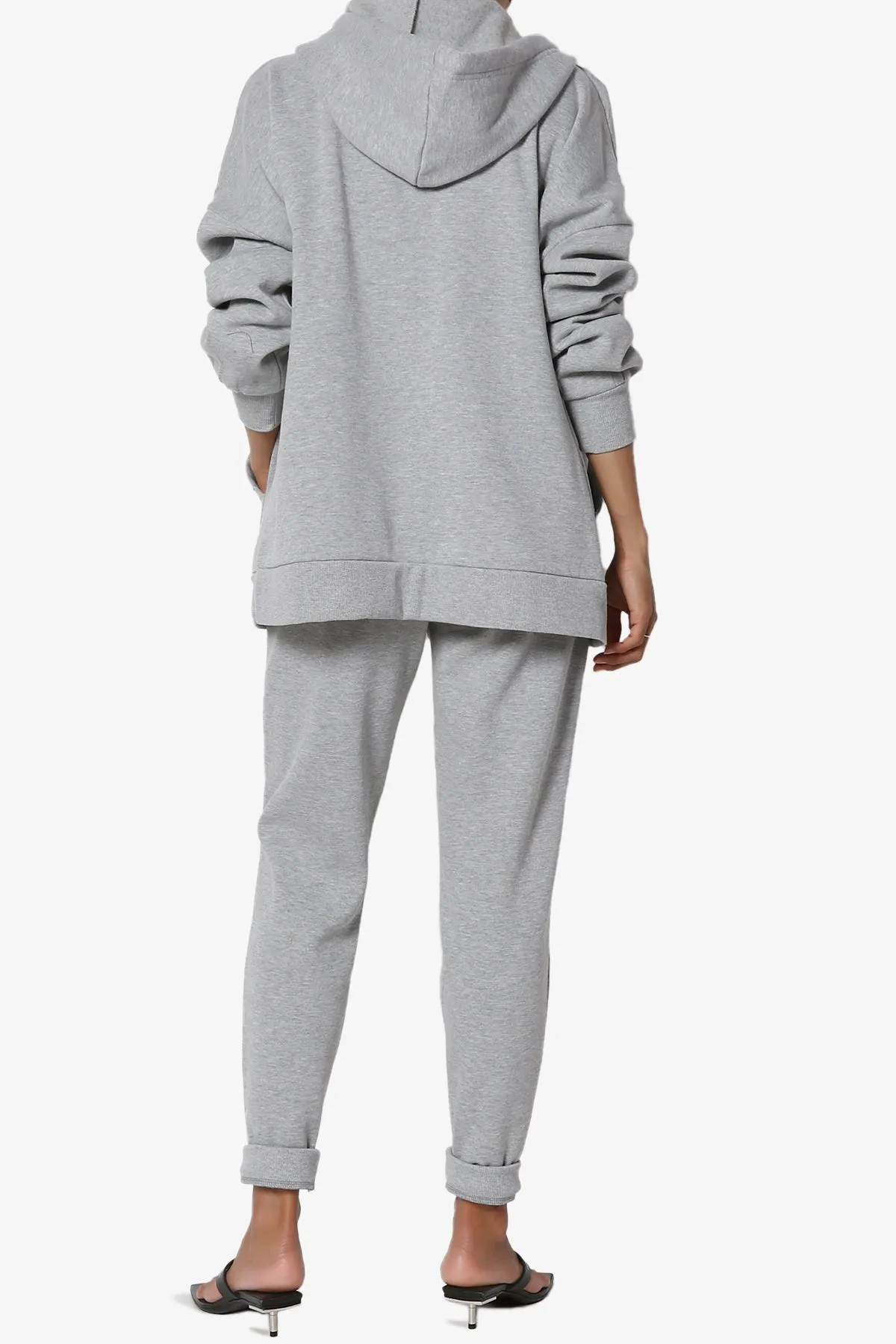 Accie Fleece Jacket & Jogger Pants Set PLUS