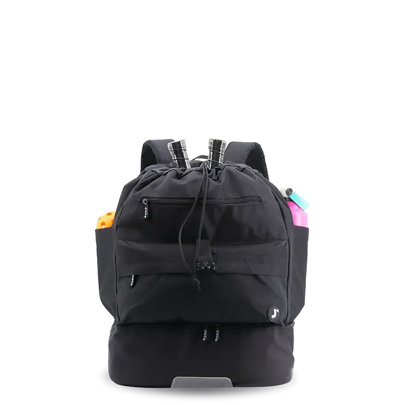 Ace Racket Sports Backpack for Tennis & Pickleball in Black