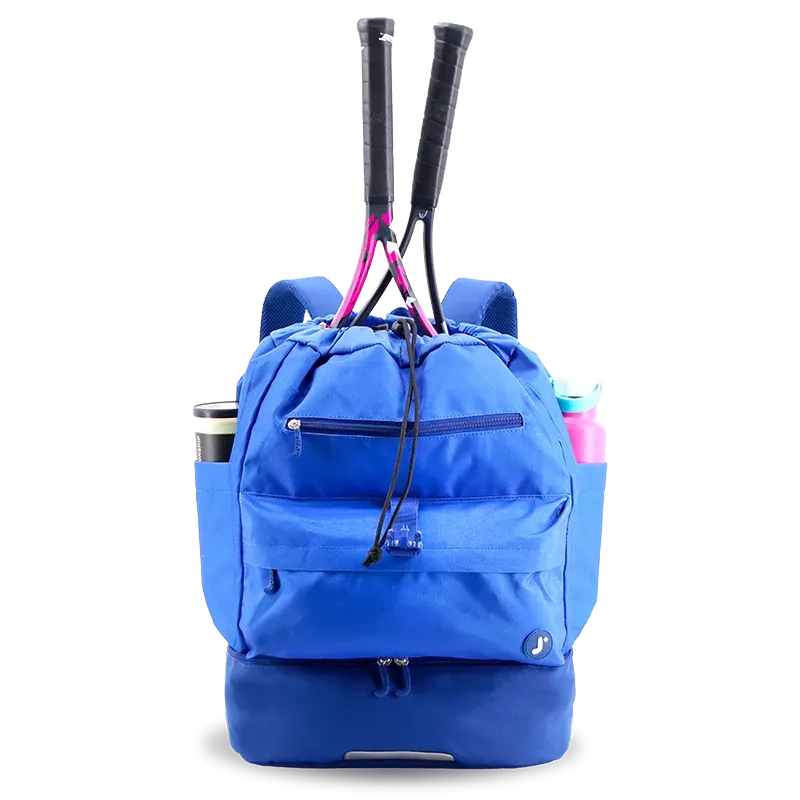 Ace Racket Sports Backpack for Tennis & Pickleball in Navy