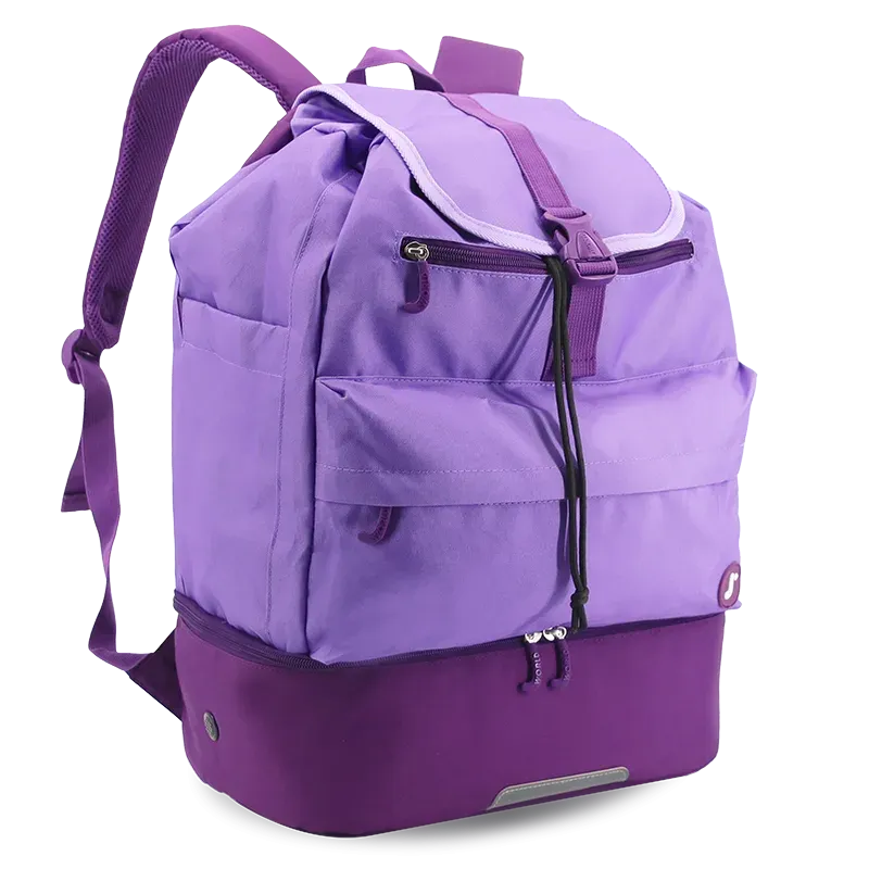 Ace Racket Sports Backpack for Tennis & Pickleball in Purple