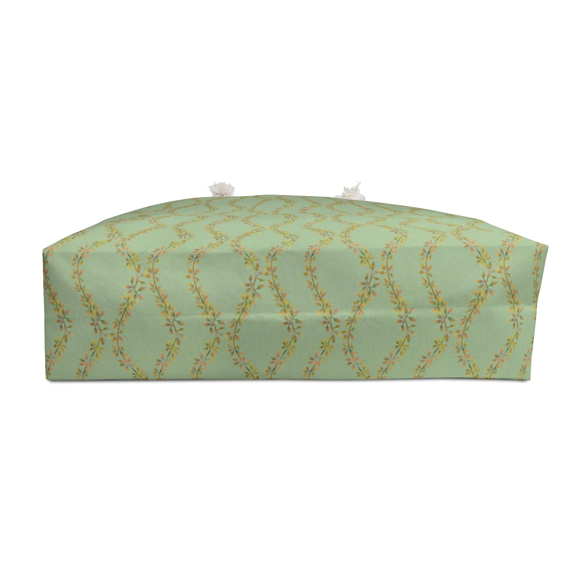 Autumn Vines Stripe Weekender Bag