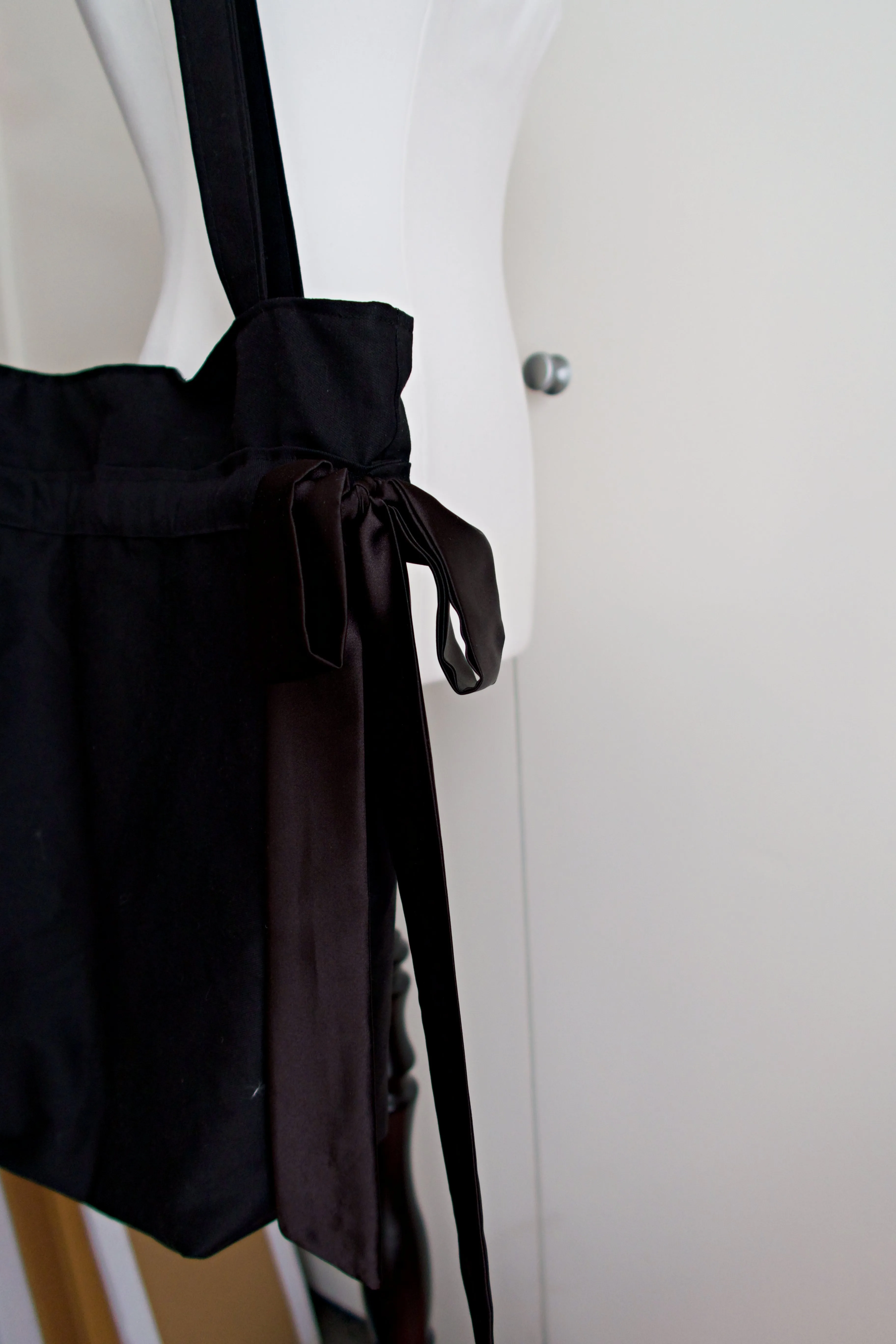 Black Bow Tote Bag