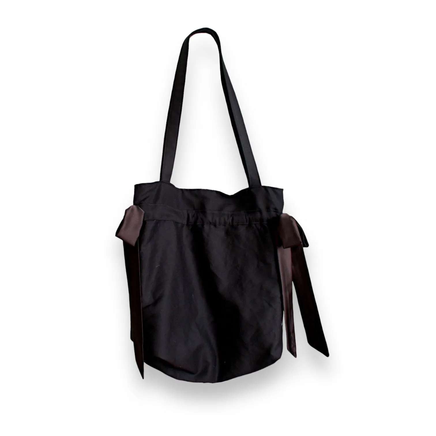 Black Bow Tote Bag