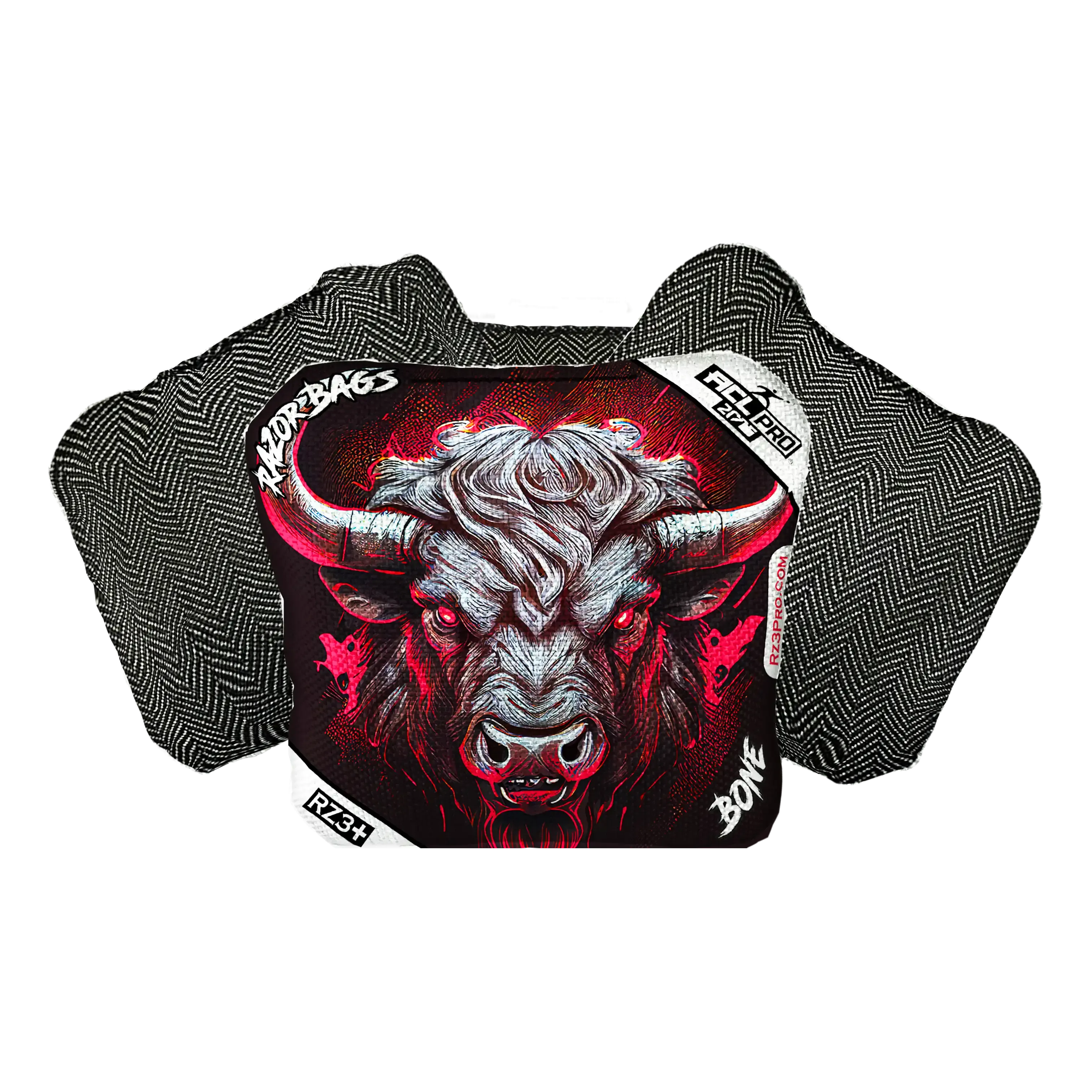 Bone | Buffalo Black Series | ACL PRO Razor Cornhole Bags