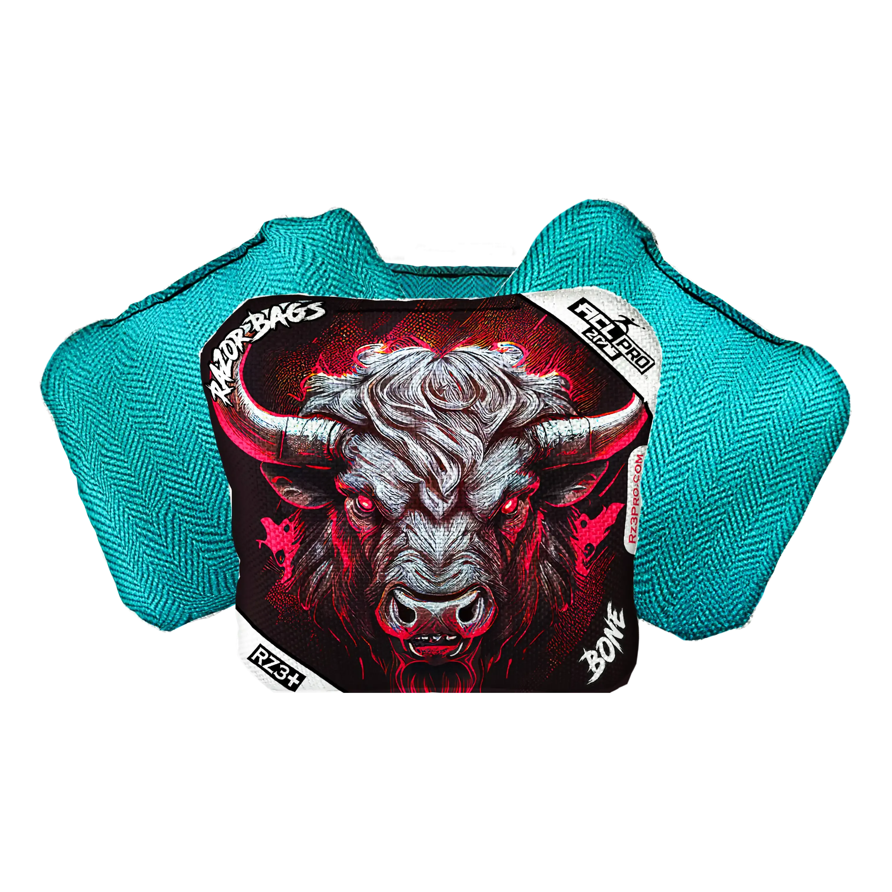 Bone | Buffalo Black Series | ACL PRO Razor Cornhole Bags