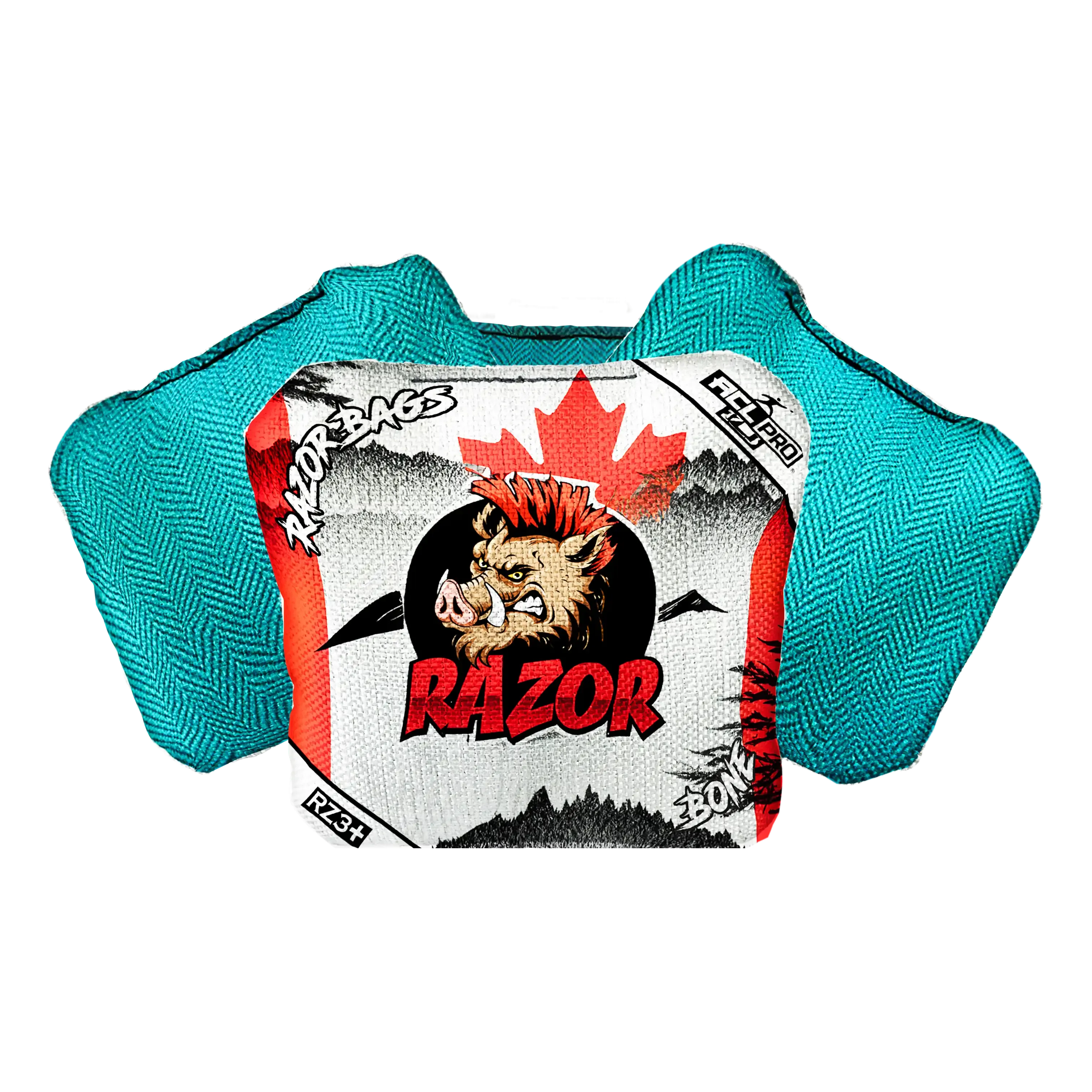 Bone | Stipple | ACL PRO Razor Cornhole Bags