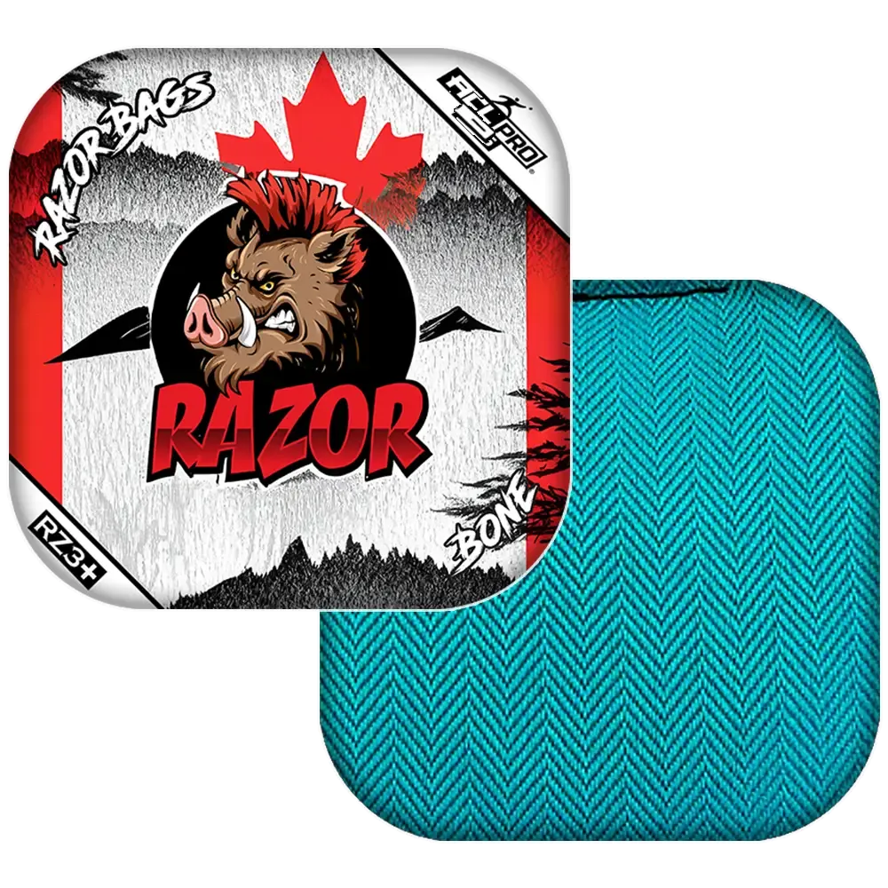 Bone | Stipple | ACL PRO Razor Cornhole Bags
