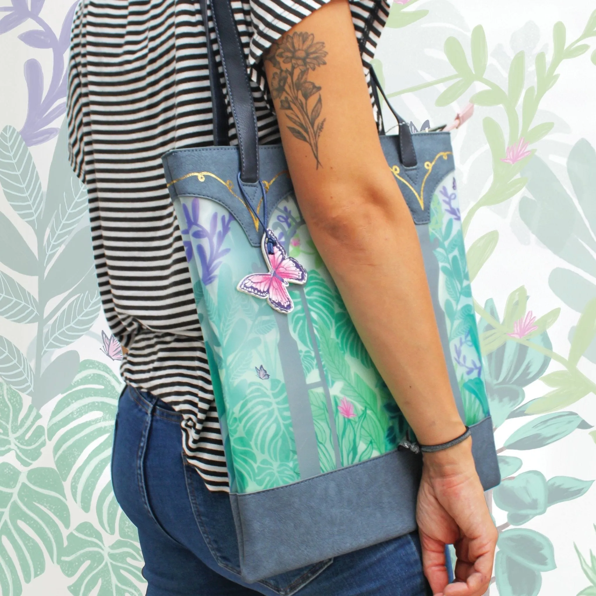 Boulevard Greenhouse Tote Bag