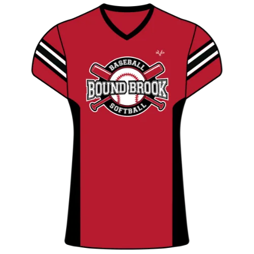 BOUND BROOK REC Sublimated Women's Cap Sleeves Jersey