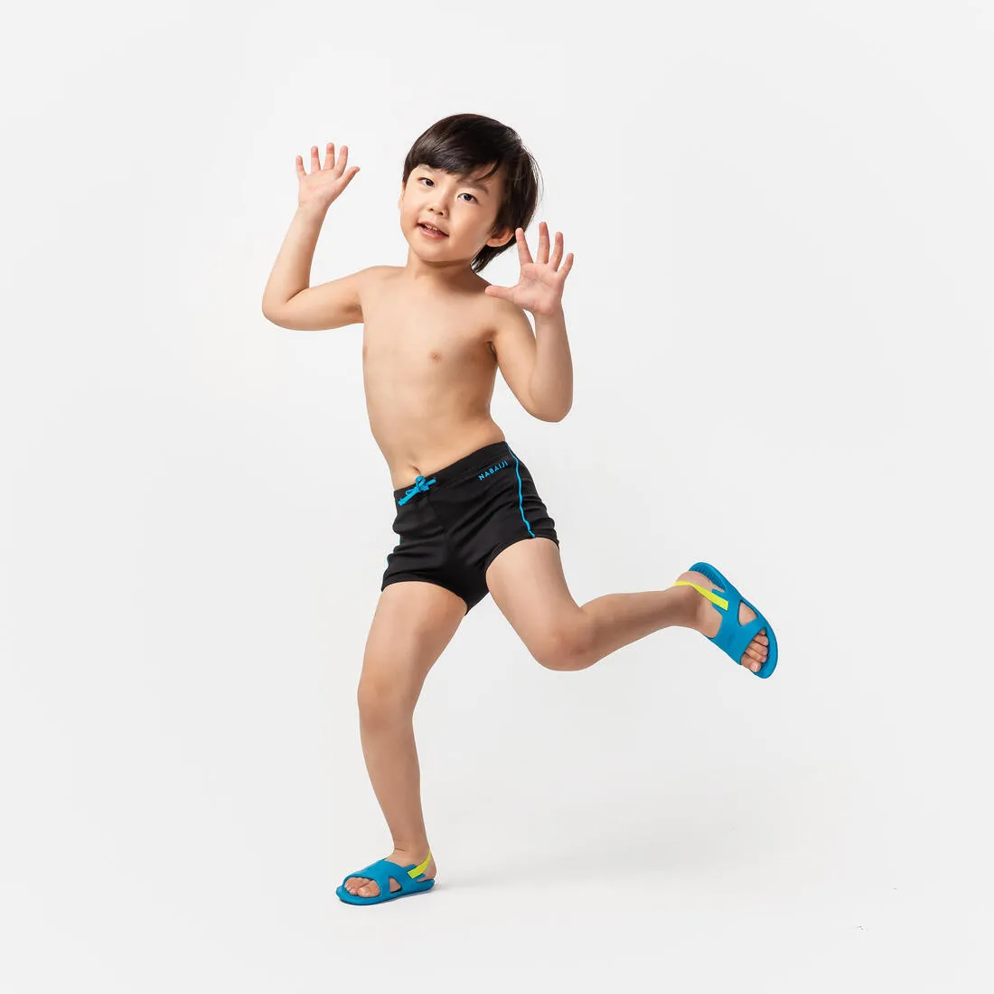 Boys' swimming boxer shorts - 100 plus