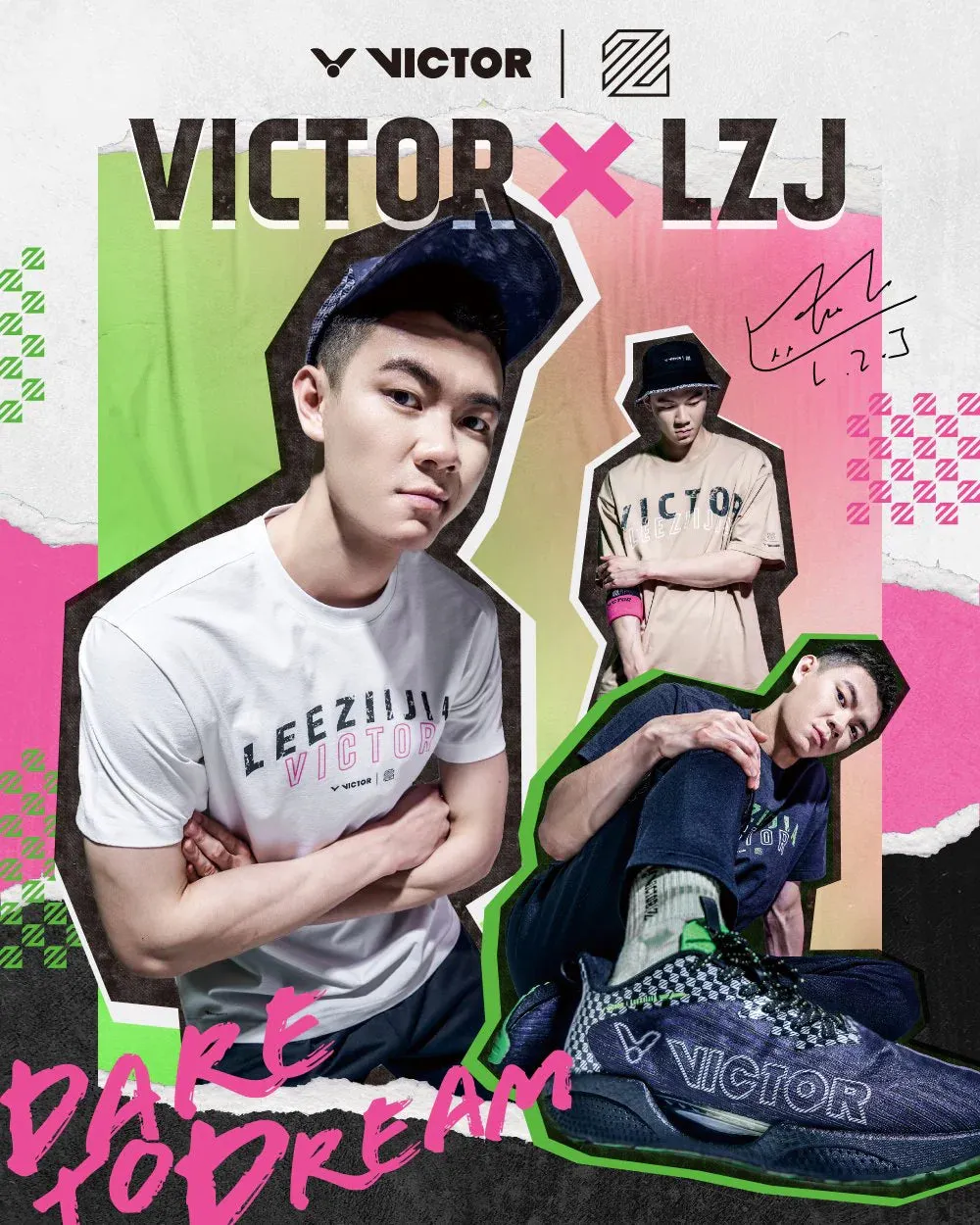 BR5010LZJ-C  Badminton Backpack (Lee Zii Jia Collection)