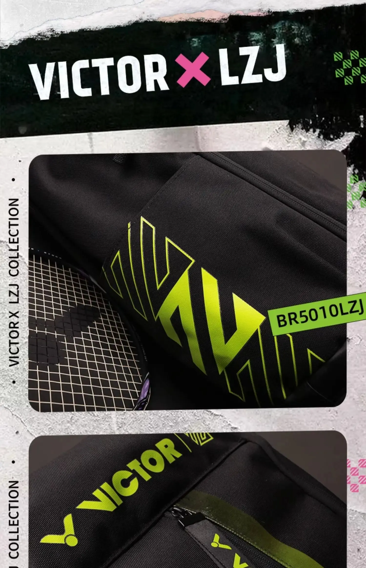 BR5010LZJ-C  Badminton Backpack (Lee Zii Jia Collection)