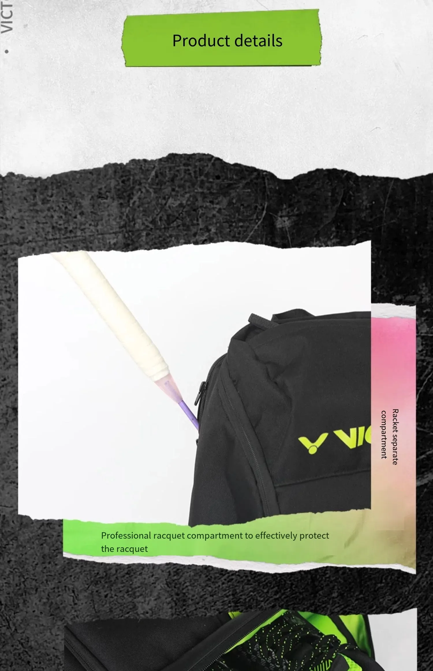 BR5010LZJ-C  Badminton Backpack (Lee Zii Jia Collection)