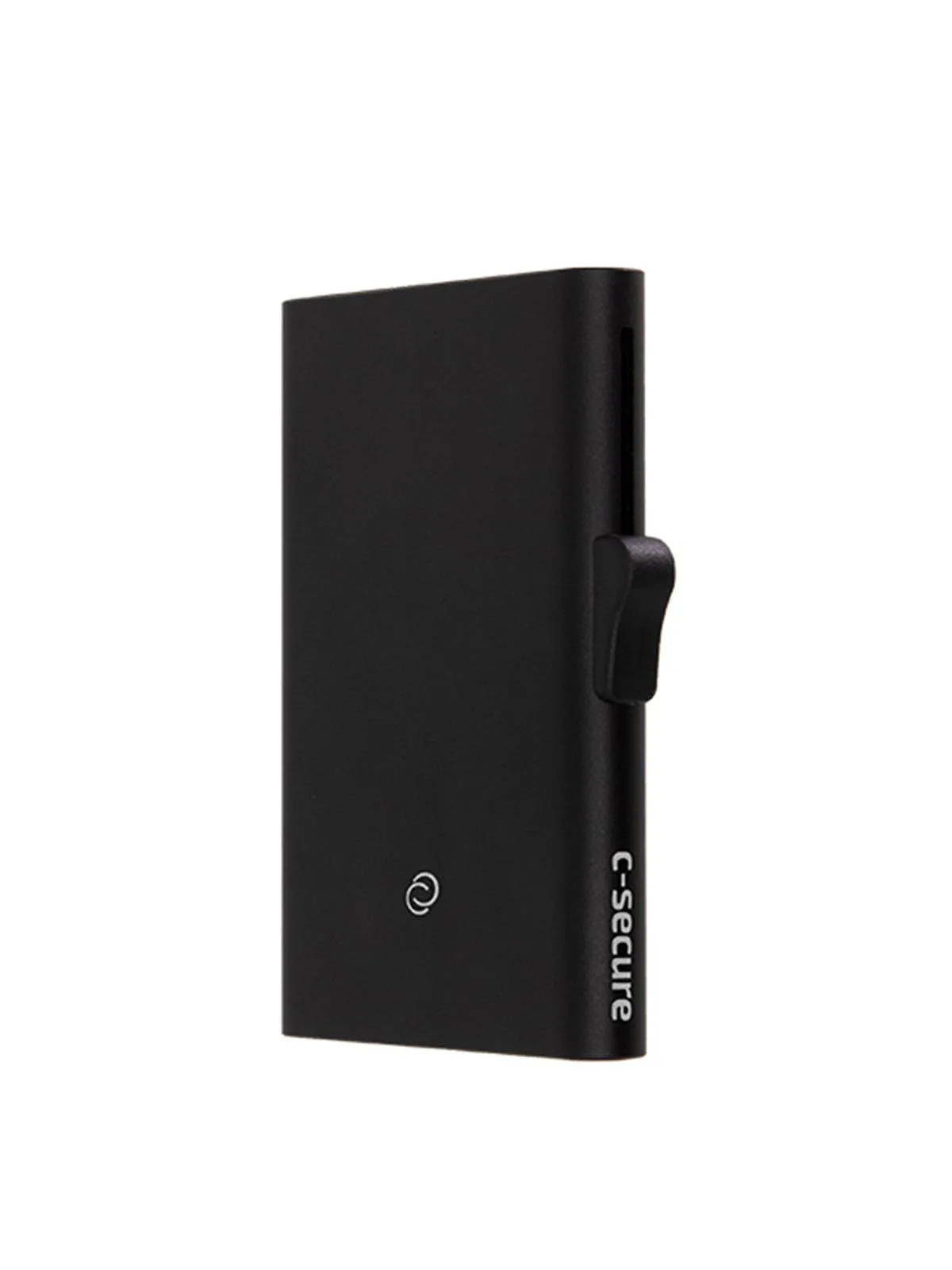 C-Secure XL Aluminium RFID Cardholder Black