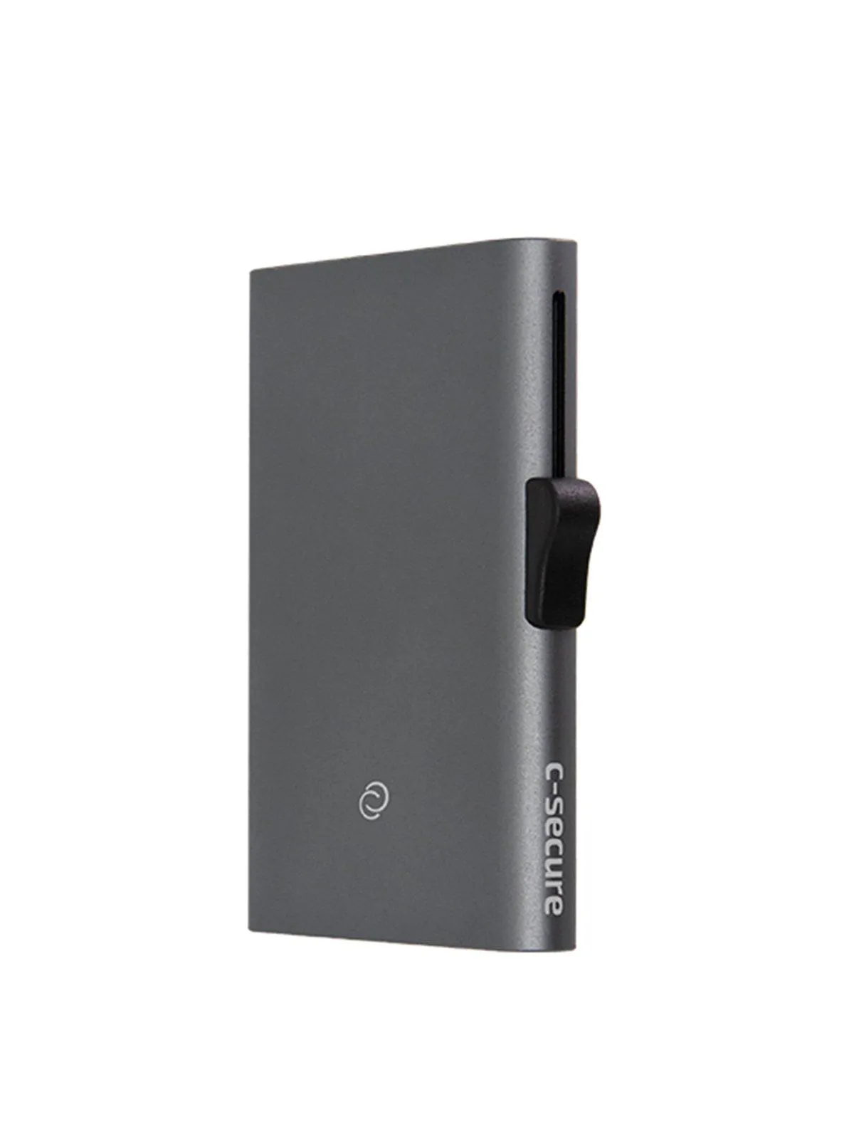 C-Secure XL Aluminium RFID Cardholder Grey