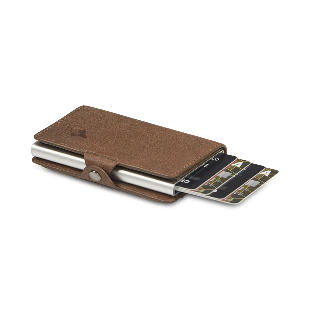 Card wallet with Magnet coin pocket