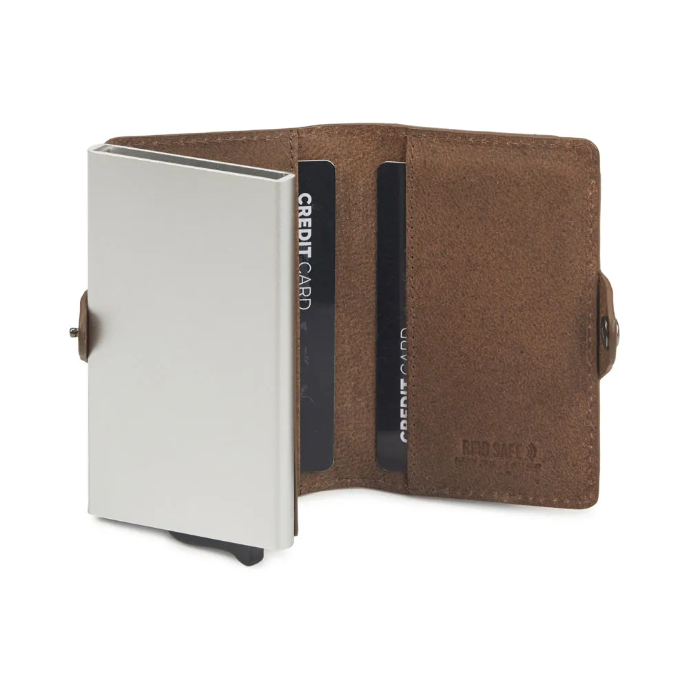 Card wallet with Magnet coin pocket