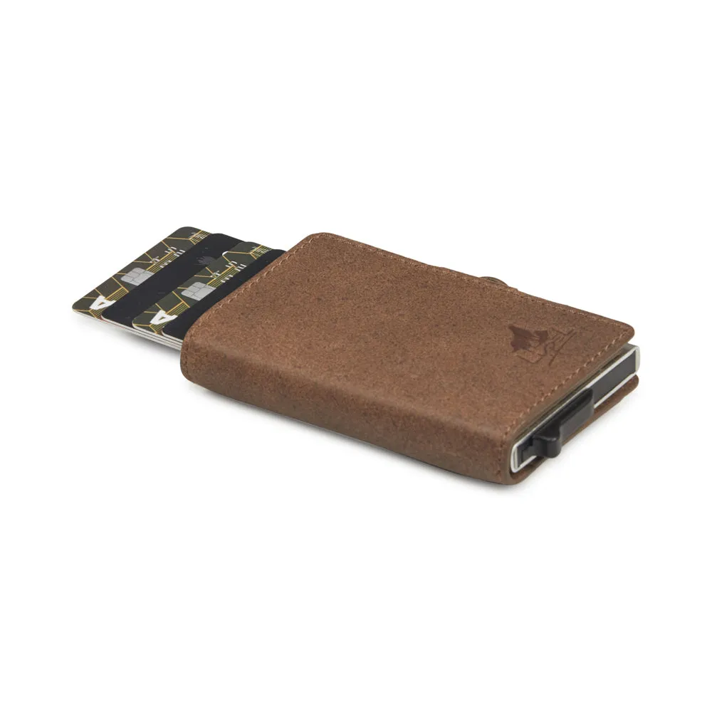 Card wallet with Magnet coin pocket
