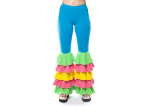 Cha Cha Chakra Ruffle Bottoms in Cirque De Turque