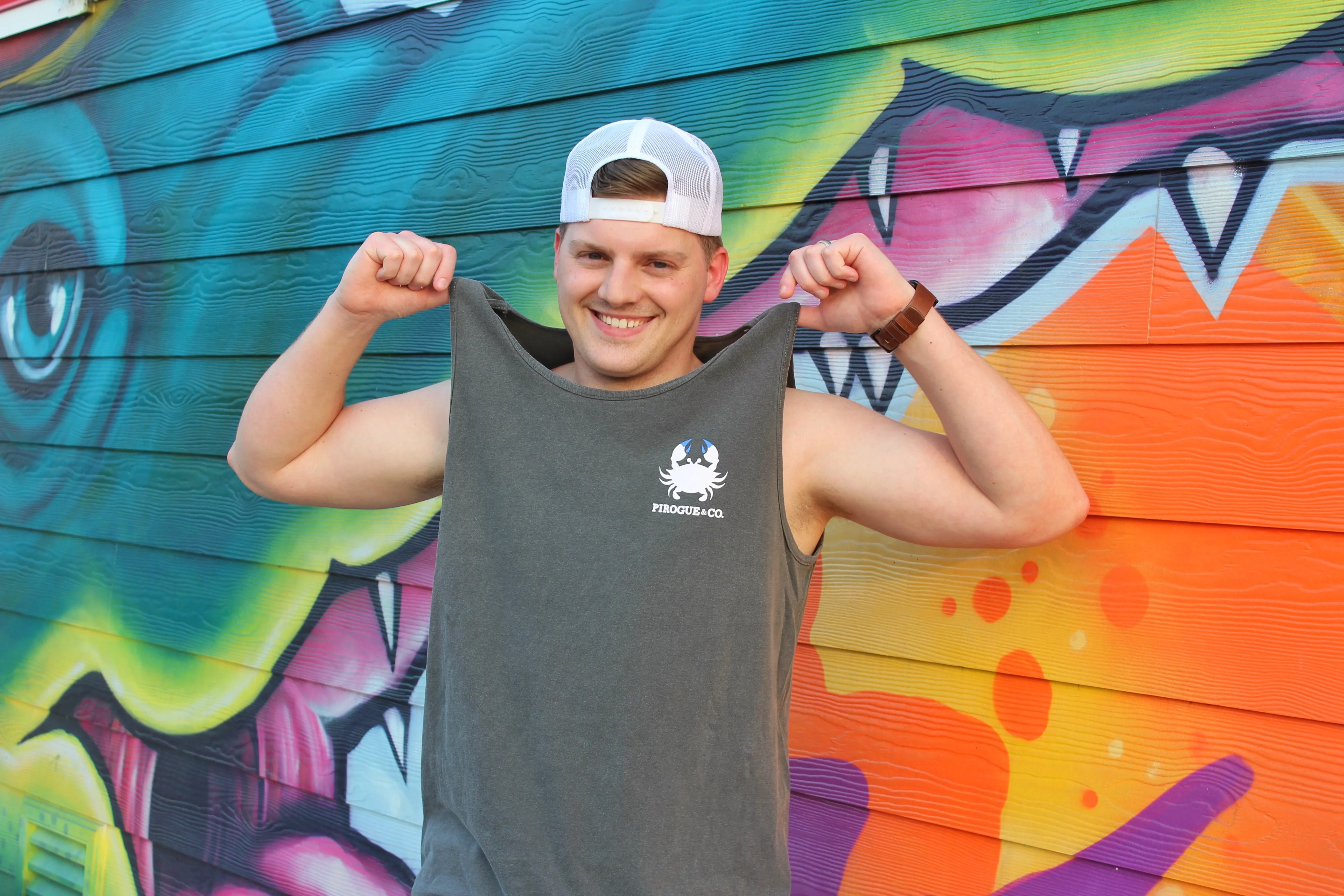 Classic Crab Tank | Charcoal Gray