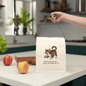 Claw & Order Canvas Lunch Bag
