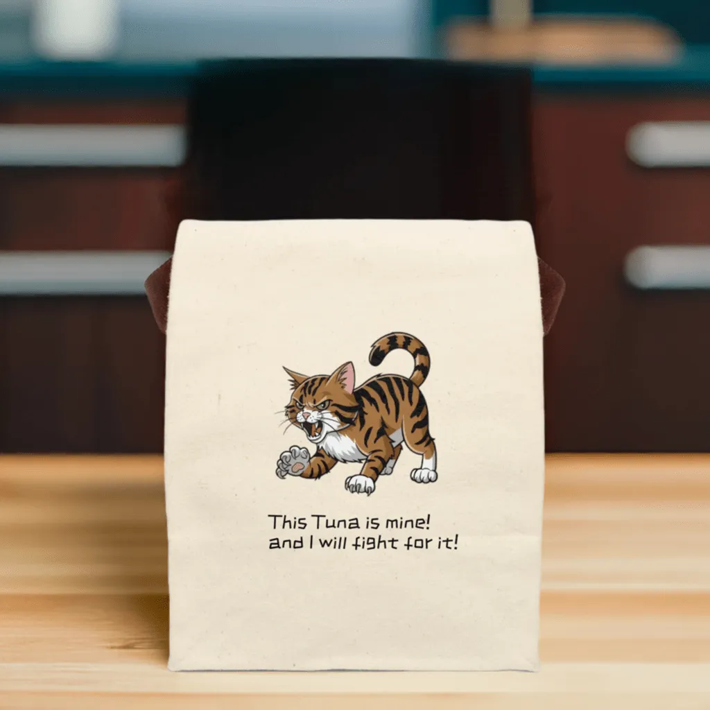 Claw & Order Canvas Lunch Bag