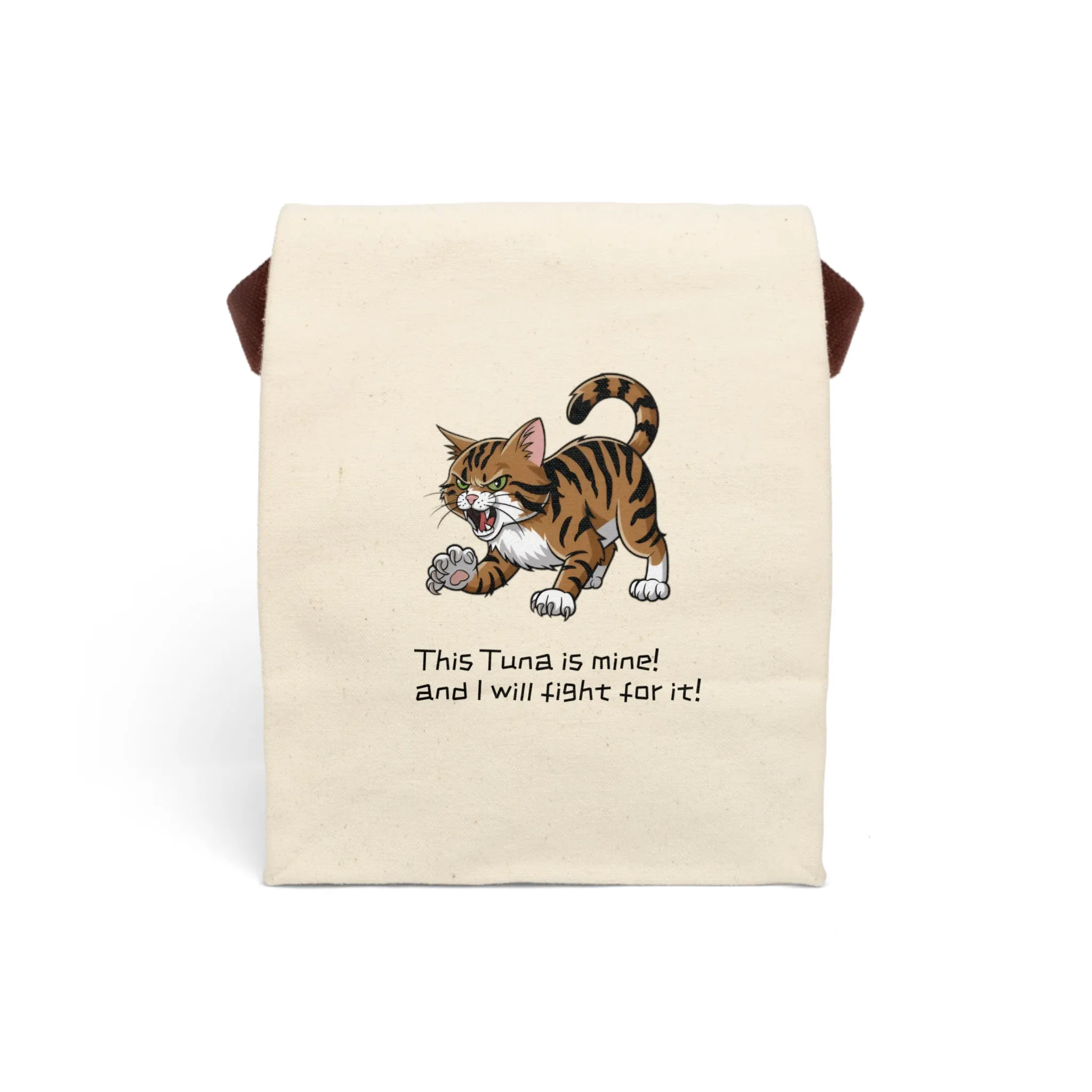 Claw & Order Canvas Lunch Bag