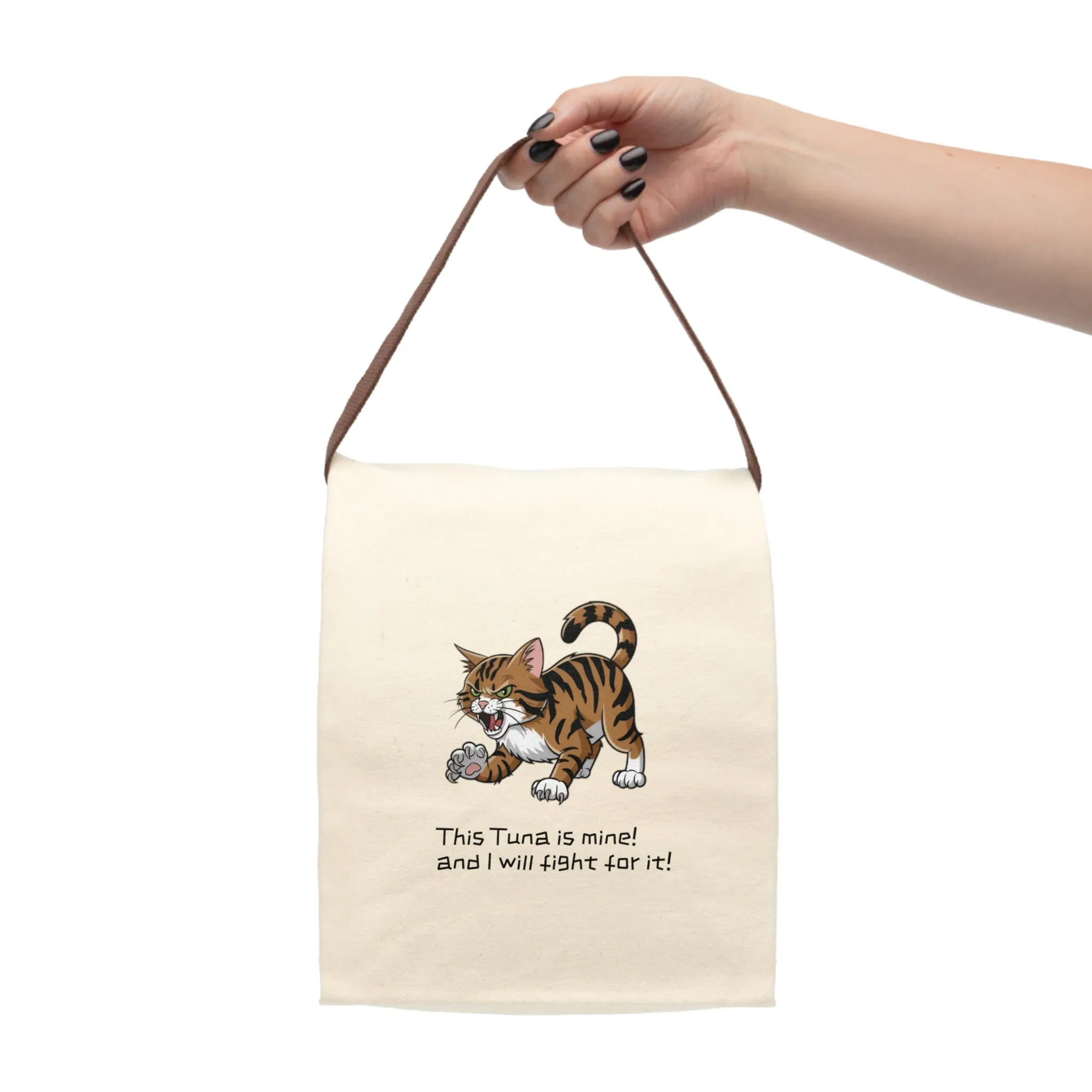 Claw & Order Canvas Lunch Bag