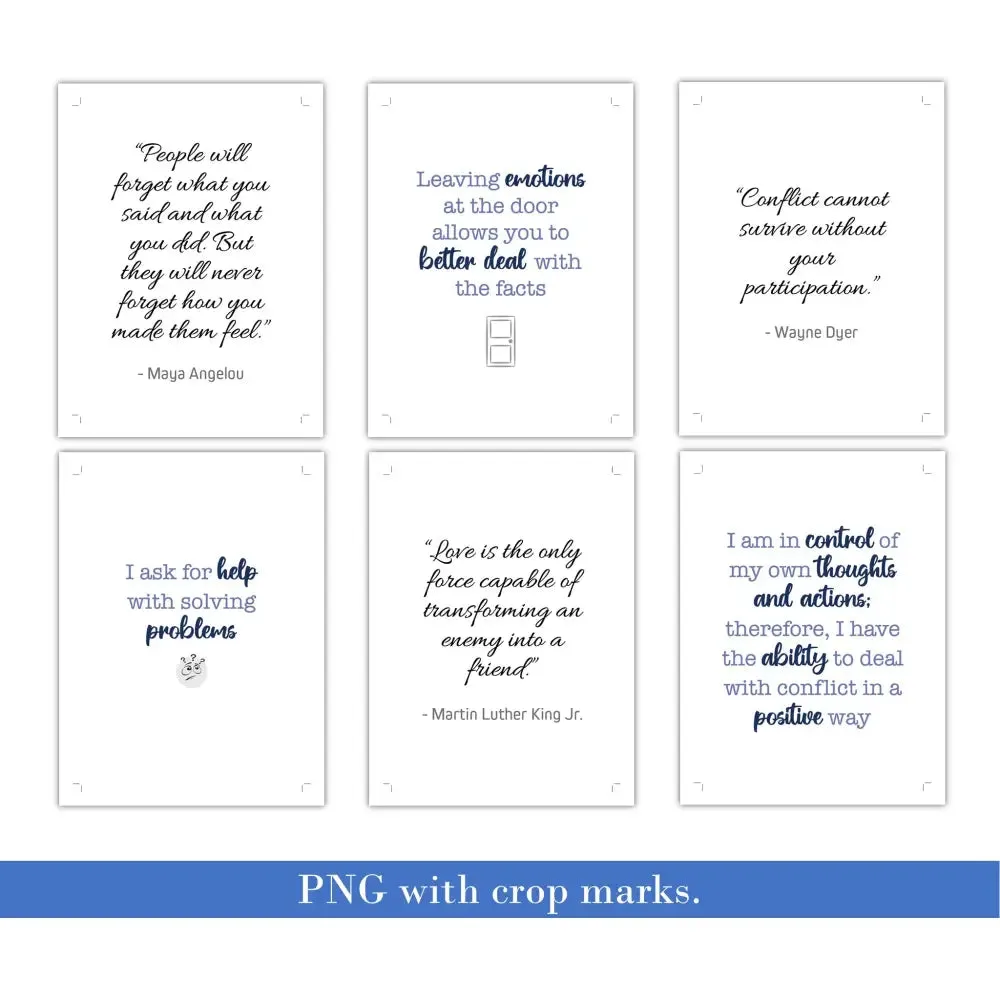 Conflict Affirmations - PLR Leadership Card Deck
