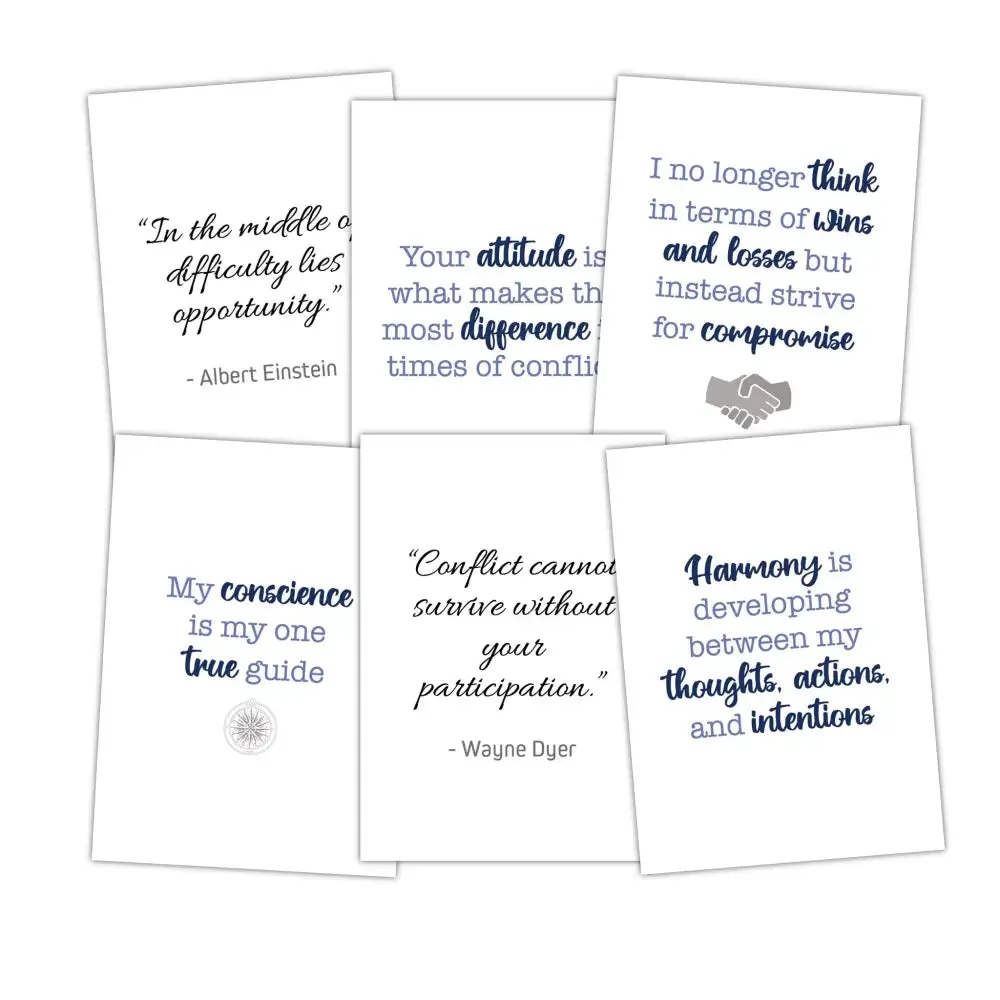 Conflict Affirmations - PLR Leadership Card Deck