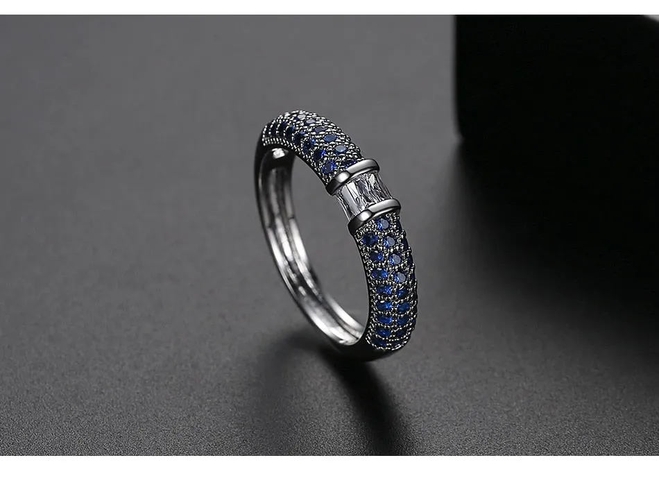 Cubic Zircon Paved Ring for Women & Men