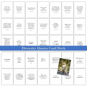 Diversity Quotes - PLR Leadership Card Deck