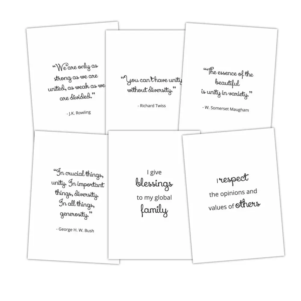 Diversity Quotes - PLR Leadership Card Deck