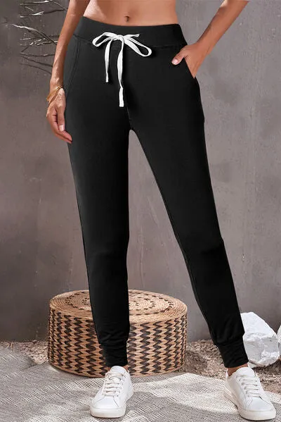 Dixon Drawstring Joggers with Pockets