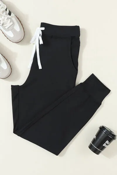 Dixon Drawstring Joggers with Pockets