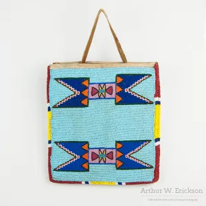Double Sided Plateau Beaded Flat Bag