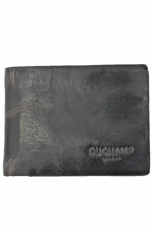 Duchamp London Charcoal Bi-Fold Wallet