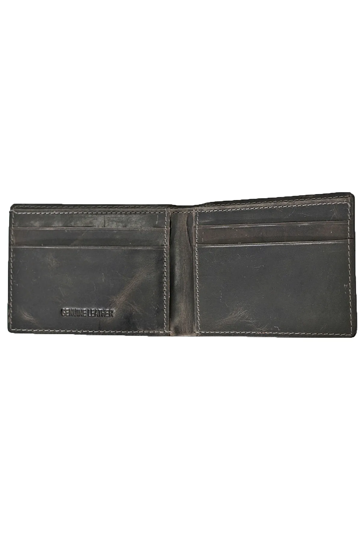 Duchamp London Charcoal Bi-Fold Wallet