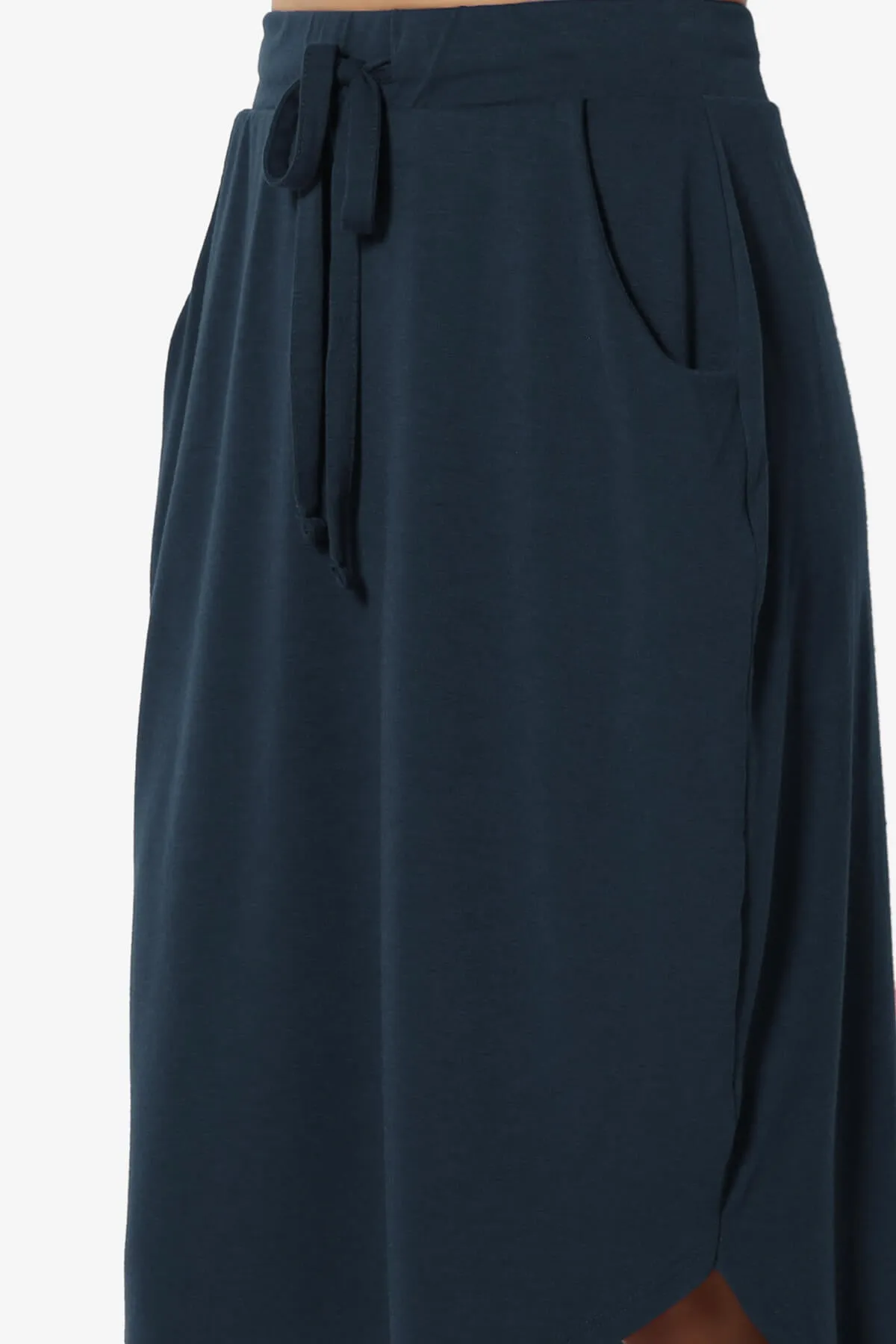Eclipse Drawstring Midi Skirt