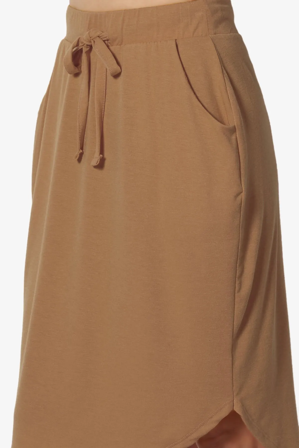 Eclipse Drawstring Midi Skirt