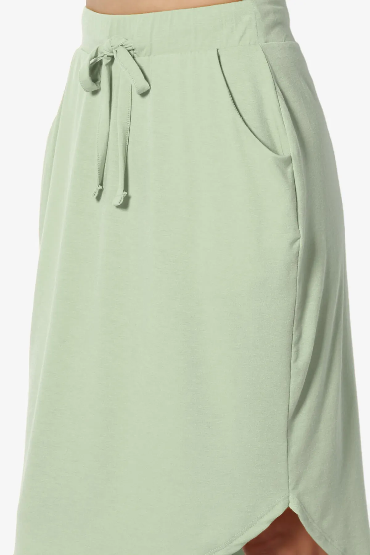 Eclipse Drawstring Midi Skirt