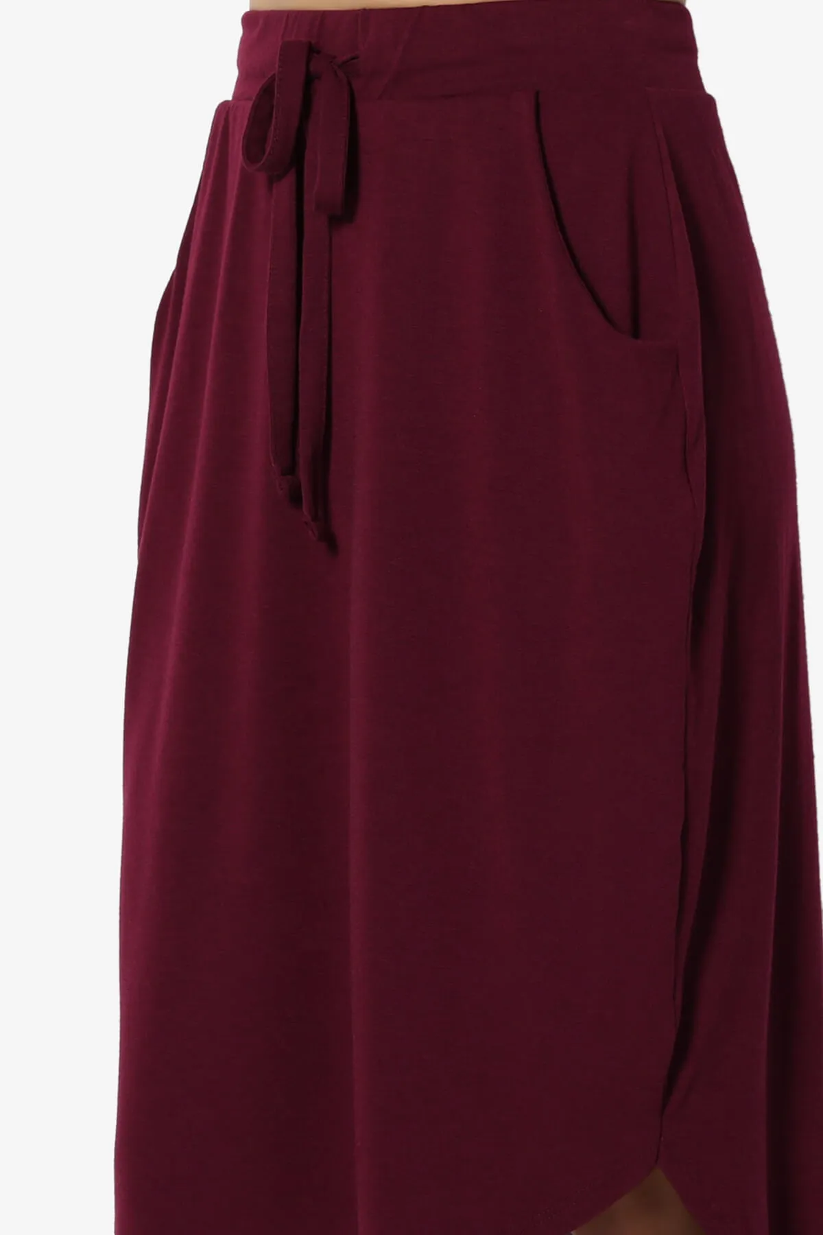 Eclipse Drawstring Midi Skirt