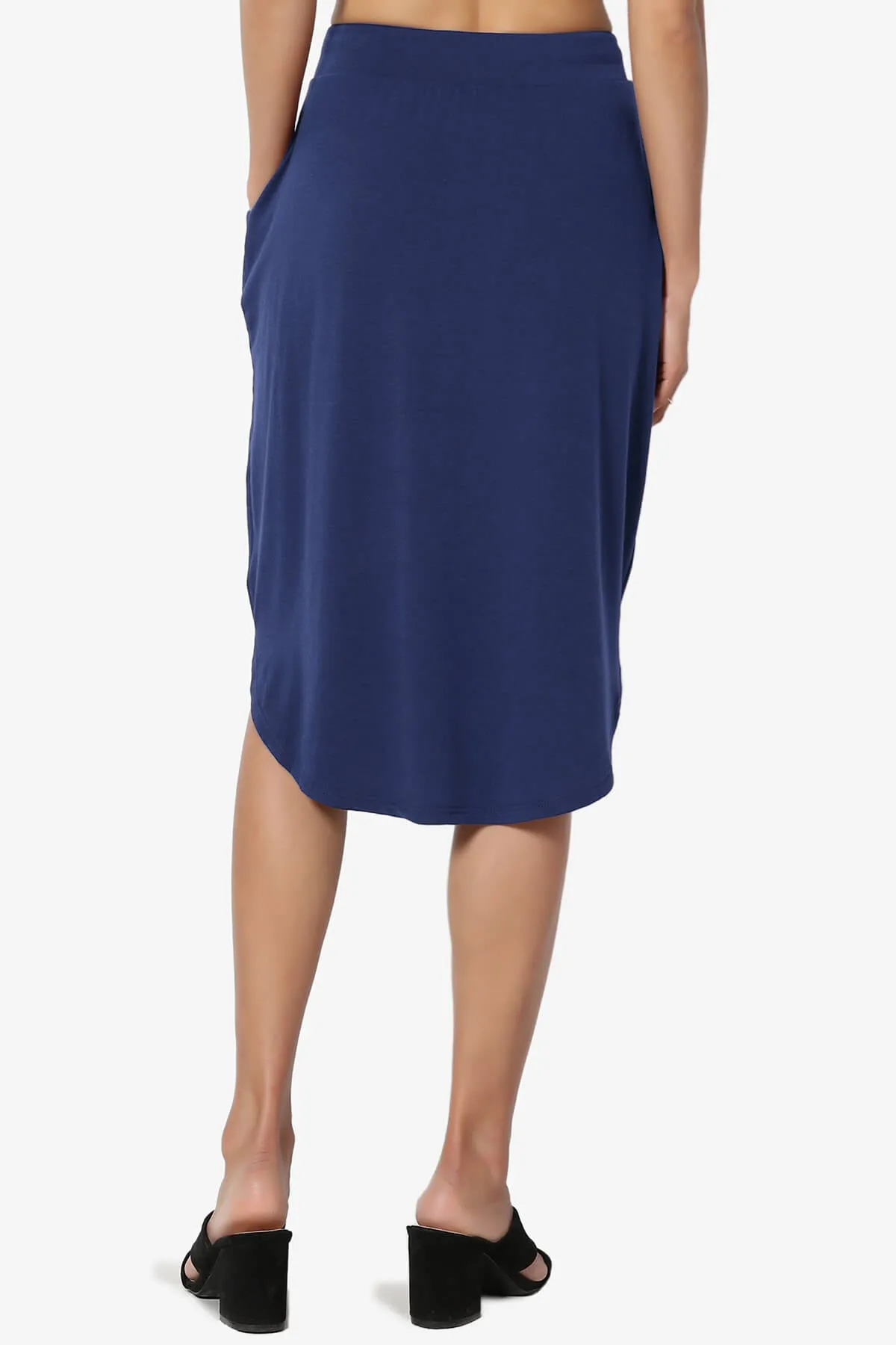Eclipse Drawstring Midi Skirt
