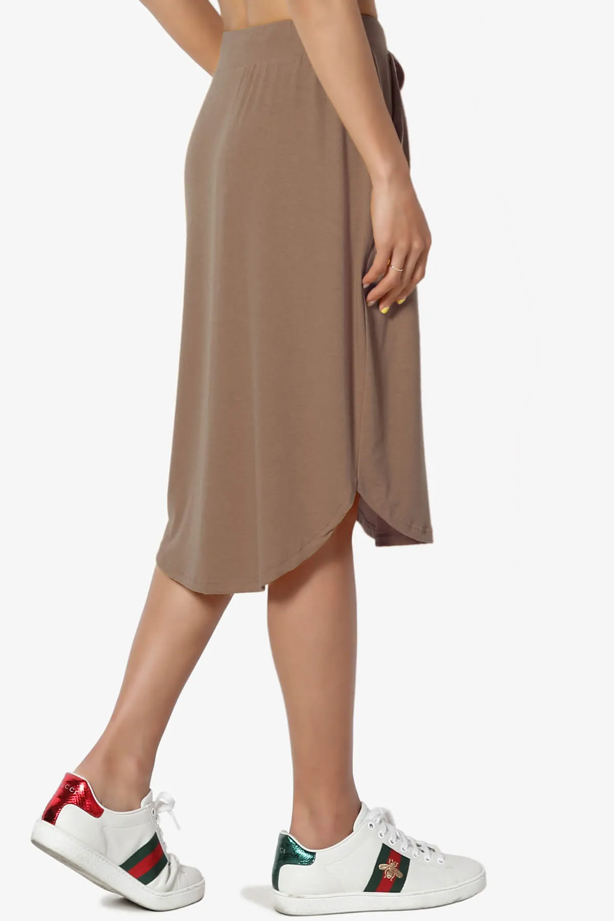 Eclipse Drawstring Midi Skirt